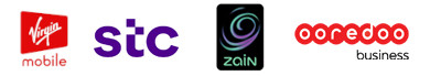 Kuwait telecom companies: Zain, Ooredoo, STC